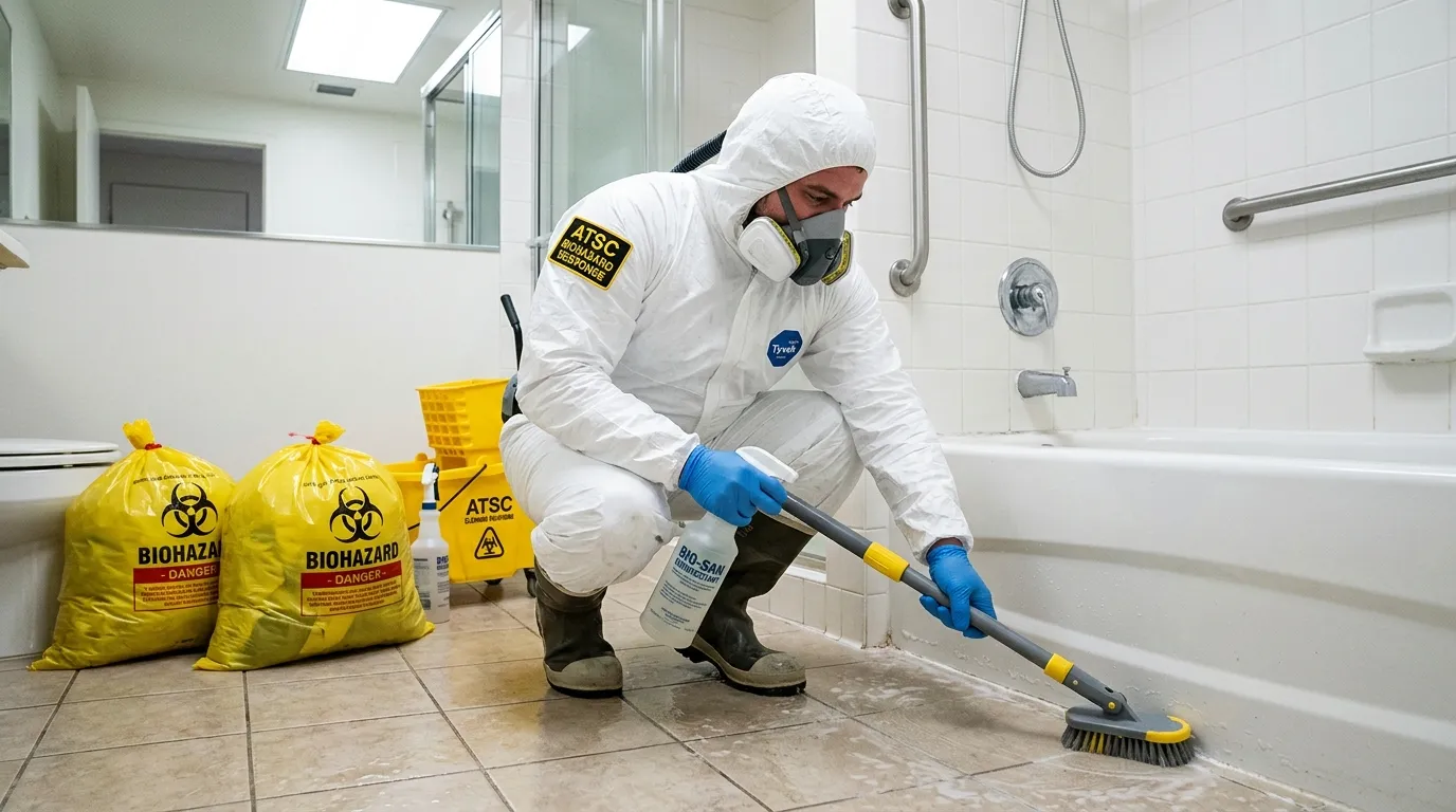 Decontamination equipment deployed for Blood Cleanup in Fruitridge Pocket